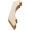 Ekena Millwork 3-inch W x 16-inch D x 22-inch H Aspen Rough Cedar Woodgrain TimberThane Knee Brace, Primed BRCUR03X16X22ASPRCPR - alternate 6